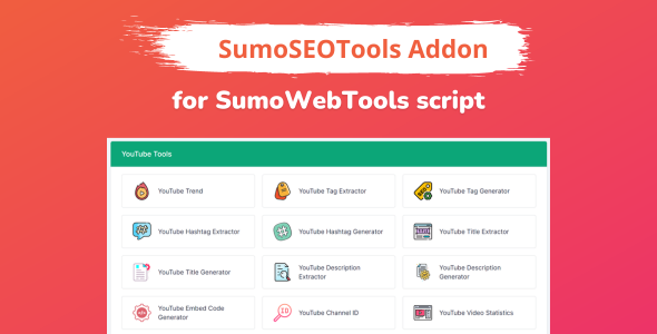 SumoSEOTools Addon Package for SumoWebTools icon