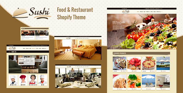 Sushi - Shopify Menu, Restaurant Theme icon
