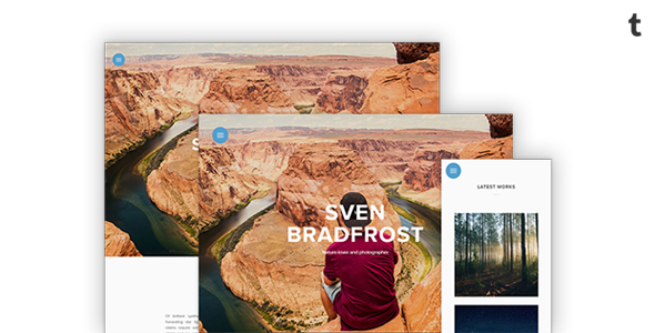 Sven Tumblr Portfolio Theme icon
