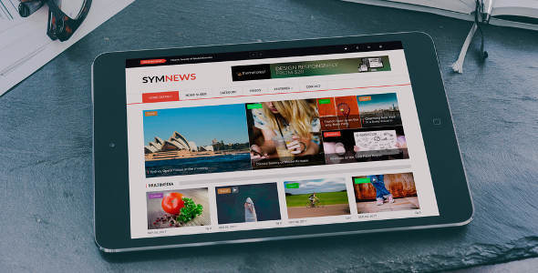 SymNews - News & Magazine Drupal 10 Theme icon