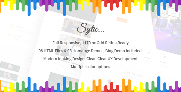 Sytic - One Page Responsive Multipurpose HTML5 Template icon