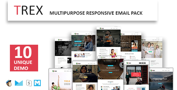 TREX - Multipurpose Responsive Email Pack icon
