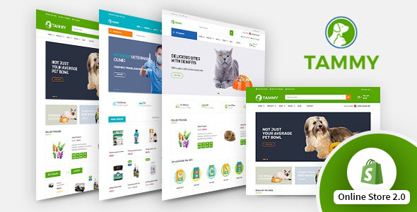 Tammy - Pet Care Shopify Theme icon