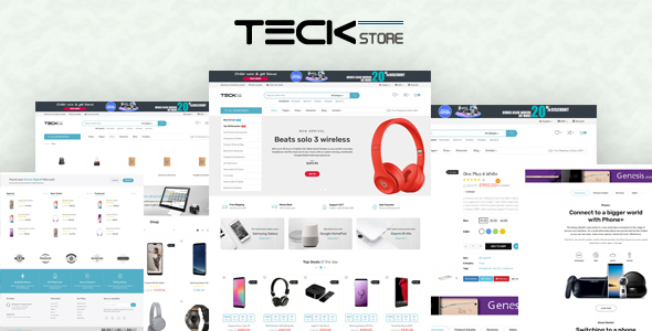 Teckstore - Electronics Store Prestashop Theme for Affiliates and Multi-demo Websites V1.6 & V1.7 icon