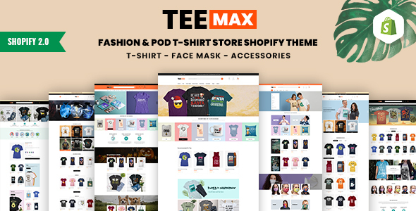 TeeMax | Fashion & POD T-Shirt Store Shopify Theme