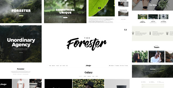 The Forester - Responsive Multipages and Onepage Multi-Purpose Joomla! Template icon