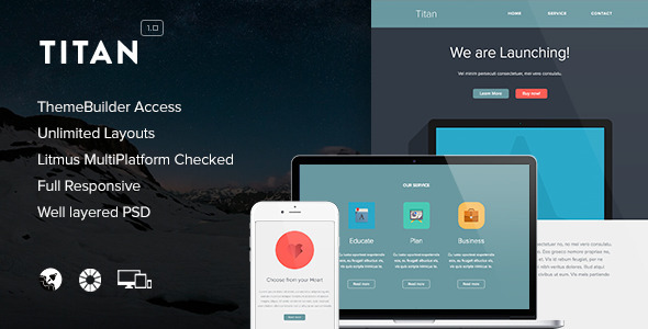 Titan - Responsive Email + Themebuilder Access icon