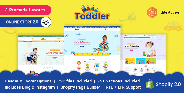 Toddler - Kids Clothing & Toys Shopify Theme icon