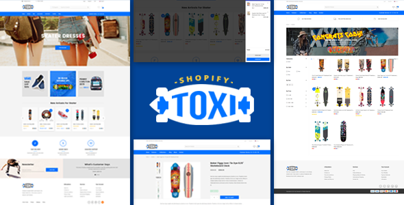 Toxi - Responsive UX Shopify Theme icon