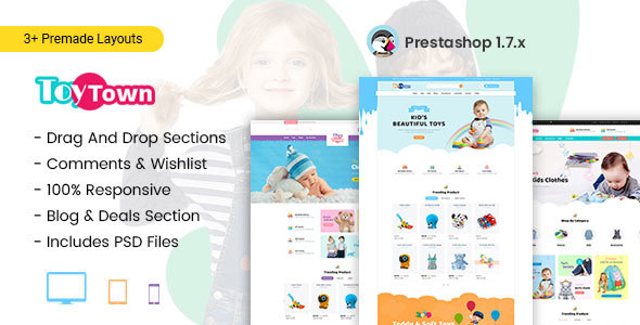 Toytown - Kids Clothing & Toys Prestashop Theme icon