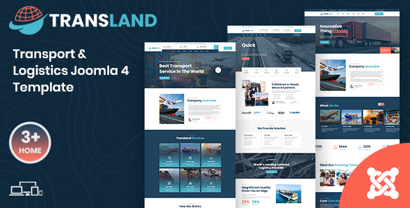 Transland - Transportation & Logistics Joomla 4 Template icon