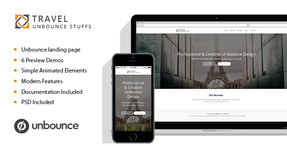 Travel Tour - Unbounce Landing Page icon