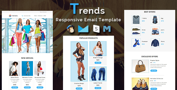 Trends - Responsive Email Template icon