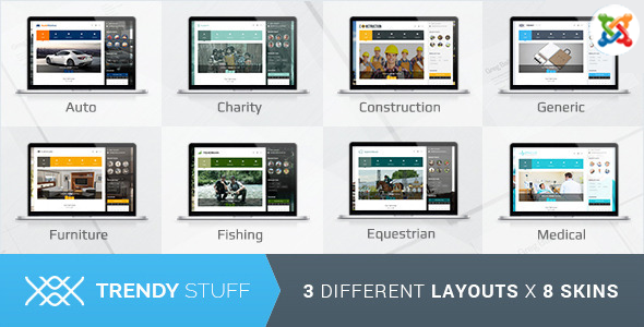 Trendy Stuff - Responsive Business Joomla Template icon