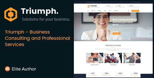 Triumph - Business Consulting and Professional Services Drupal Theme icon