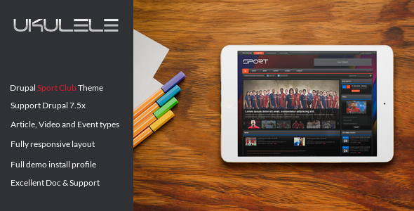 Ukulele - Sport Club Drupal Theme icon