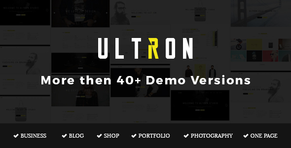 Ultron - Responsive Multipurpose Joomla Template icon