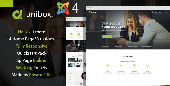 Unibox - Multipurpose Corporate Business Joomla 4 Template icon