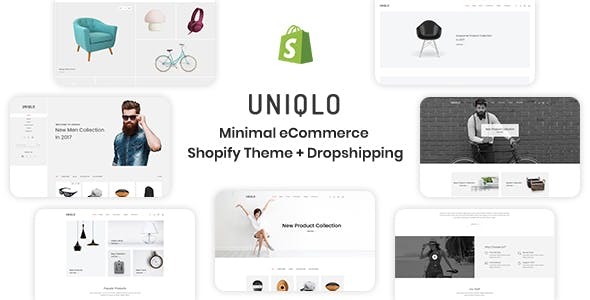 Uniqlo - Minimal eCommerce Shopify Theme icon