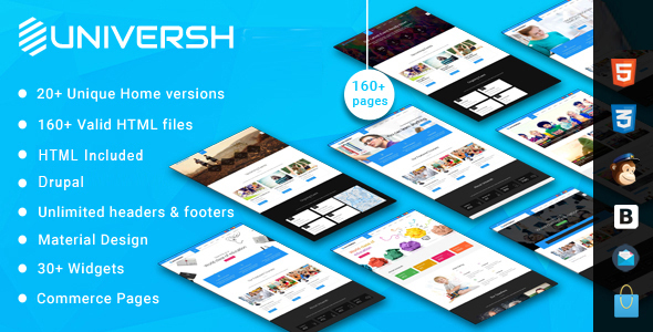 Universh - MultiPurpose Drupal Theme icon