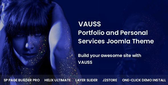 VAUSS - Portfolio and Personal Services Joomla Template icon