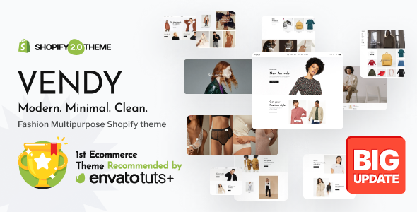Vendy - Multipurpose Shopify Theme for Fashion icon