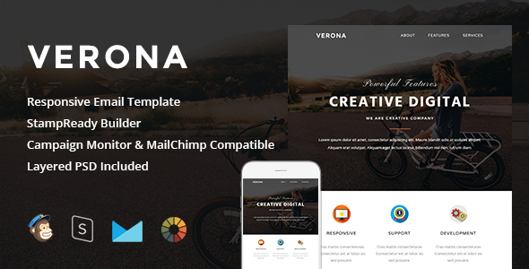 Verona - Responsive Email + StampReady Builder icon