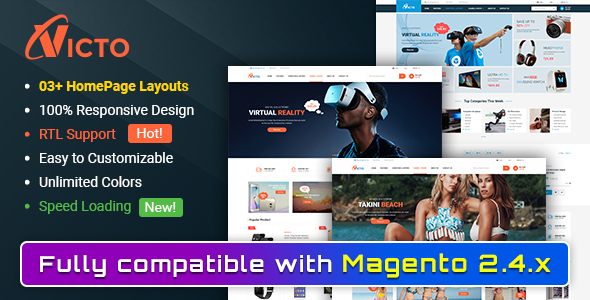 Victo - Ultimate Responsive Magento 2 Theme icon