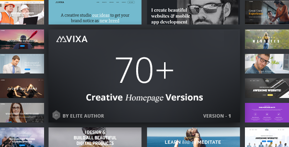 Vixa - Responsive Multi-Purpose Drupal Theme icon