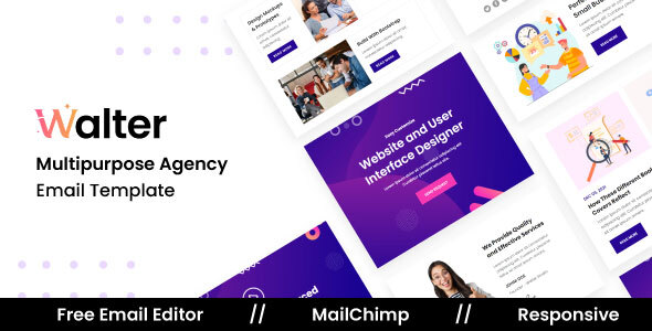 Walter Agency - Multipurpose Responsive Email Template icon
