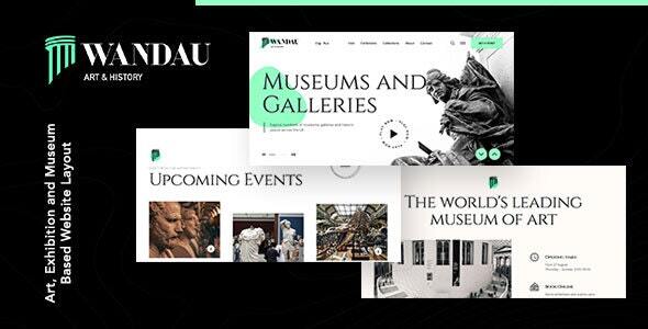 Wandau | Art & History Museum Joomla Template icon