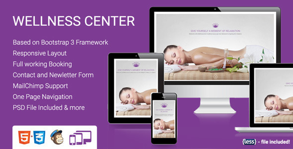 WellnessCenter and Spa Landing Page icon