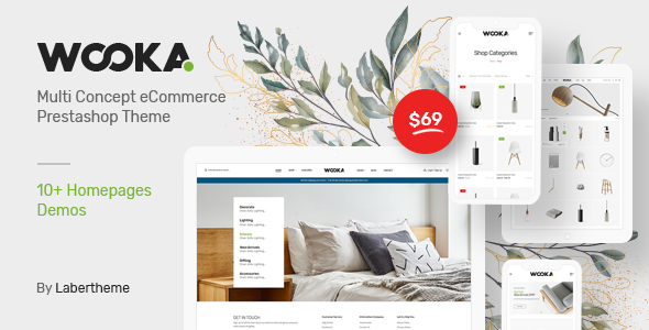 Wooka - Responsive Prestashop 1.7 Theme