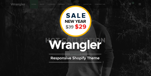 Wrangler Fashion Store Shopify Theme & Template icon
