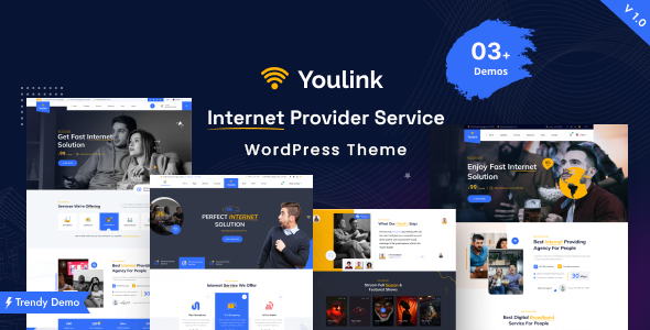 Youlink - Broadband & Internet Services WordPress Theme icon