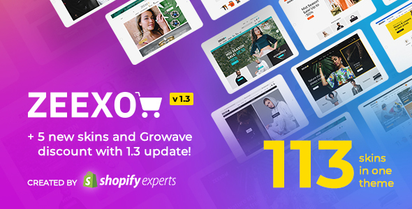 Zeexo - Multipurpose Shopify Theme - Multi languages & RTL support icon