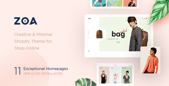Zoa - Minimalist Shopify Theme icon
