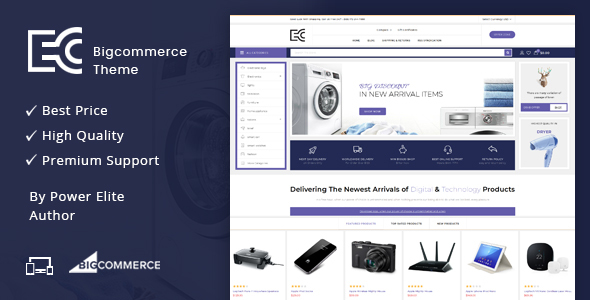 eCode - Multipurpose Stencil BigCommerce Theme icon