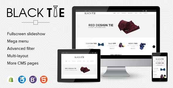 eCommerce Shopify Theme Men's Fashion Ties icon