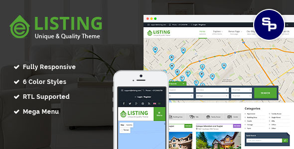 eListing - Responsive Real Estate Joomla Template icon