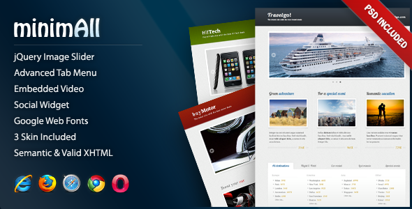 minimAll Landing Page icon