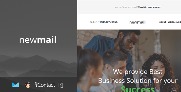 newmail - Responsive E-mail Template + Online Access icon