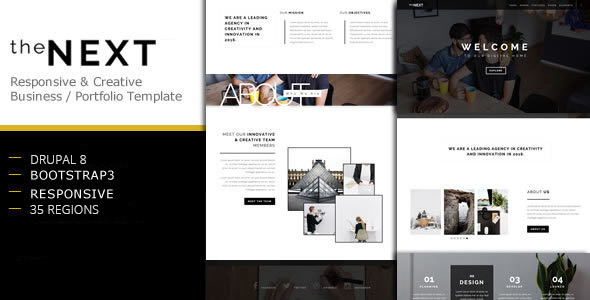 theNEXT - Creative Business Drupal 8 Theme icon