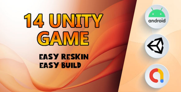 14 Unity Game Projects Bundle - (Admob - Unity) icon
