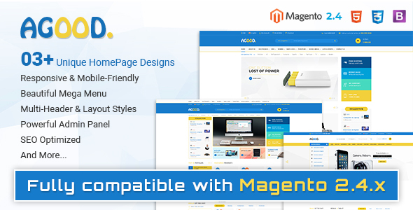 Agood - Responsive Multipurpose Magento 2 Theme icon