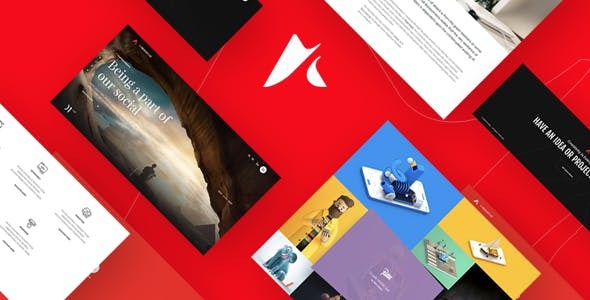 Anchor | Freelancer & Creative Agency Portfolio Joomla Template icon
