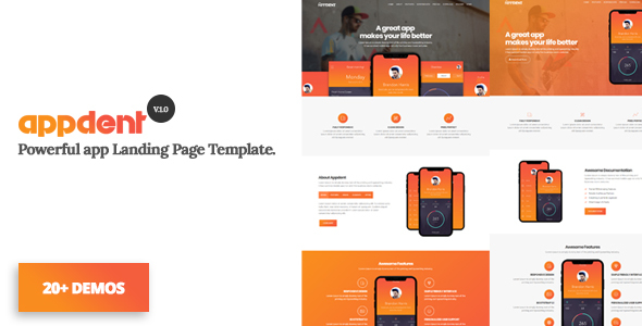 Appdent - App Landing Page icon