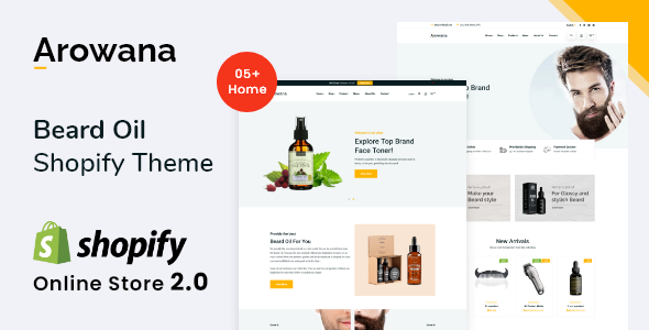 Arowana - Beard Oil Shopify Theme OS 2.0 icon
