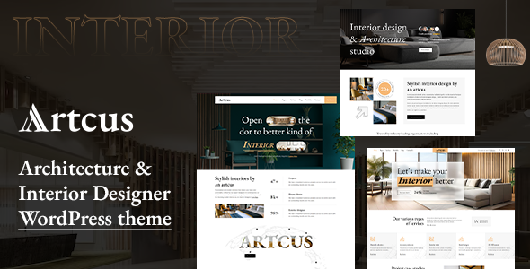 Artcus - Interior Designer & Architecture WordPress Theme icon