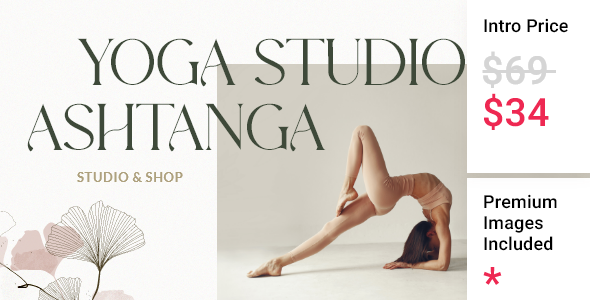 Ashtanga - Yoga Studio Theme icon